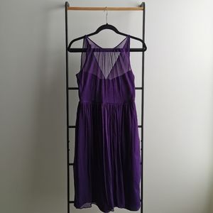 Jcrew Aubergine Dress with pockets SZ 4